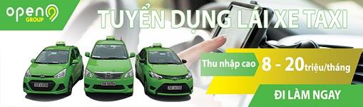 TUYỂN LÁI XE TAXI KV THÁI BÌNH